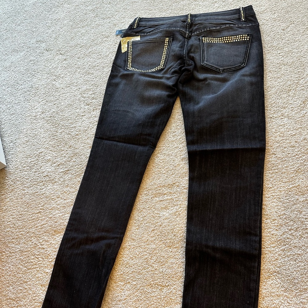 BEDAZZLED JEANS - Picture 2 of 12